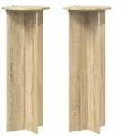 vidaXL Pflanzenst&auml;nder 2 pcs Sonoma-Eiche &Oslash;40 x 100 cm Holzwerkstoff