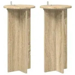 vidaXL Pflanzenst&auml;nder 2 pcs Sonoma-Eiche 29,5 x 29,5 x 60 cm