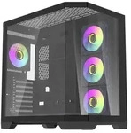 Darflash FT418 PRO Computergeh&auml;use + 7 aRGB-L&uuml;fter (schwarz)