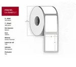 Capture Permanenter Klebstoff - unbeschichtet - perforiert - wei&szlig; - 101.6 x 101.6 mm