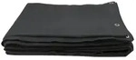 Showgear Backdrop Stagemolton 320 g/m2 Schwarz - 600 x 450 cm (B x H)