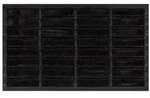 vidaXL Fu&szlig;matte Rechteckig 45x75 cm Gummi und Kokosfaser