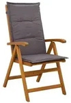 vidaXL 5-teiliges Garten-Esszimmer-Set Natur Massivholz Akazie