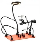 VEVOR L&ouml;thilfe Dritte Hand, Magnetische L&ouml;tstation, mit 3-facher
