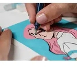 Acrylmarkeretui Manga - 5er Pack sortiert.