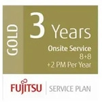 Fujitsu Scanner Service Program 3 Year Gold Service Plan for Fujitsu Mid-Volume