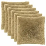 vidaXL Kissenbezug 6 pcs HEERLEN Hellgr&uuml;n 60 x 60 cm PV Fleece