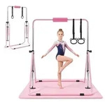 VEVOR Gymnastikstange f&uuml;r Kinder mit 63,5 kg Tragkraft, Klappbares Turnreck mit
