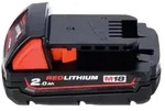 Milwaukee M18 B2 Akku Starter Set 18 V 1x 2,0 Ah ( 1x 4932430062 ) + M12-18C