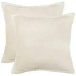 vidaXL Kissenbezug 2 pcs HOUTEN Creme 40 x 40 cm Boucl&eacute;