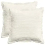 vidaXL Kissenbezug 2 stk. HOUTEN Creme 35 x 35 cm Cord