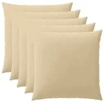 vidaXL Kissenbezug 6 pcs HEERLEN Beige 60 x 60 cm Polyester