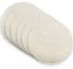 vidaXL Kissenbezug 6 pcs HEERLEN Creme &Oslash; 60 cm Boucl&eacute;