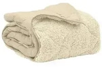vidaXL Sommerdecke Creme 200 x 220 cm Mikrofaser und Teddy-Fleece