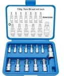 Bitsatz Torx T8H T60H TProfil 13tlg Torx Bit mit Bohrung T8H T60H