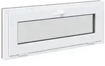 vidaXL Kellerfenster RISOR 100 x 40 cm PVC und Glas Anthrazit