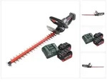 Metabo HS 18 LTX 55 Akku Heckenschere 18 V 53 cm + 2x Akku 5,5 Ah + Ladeger&auml;t