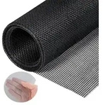 Fliegengitter Ersatznetz Glasfaser 120x250cm Schwarz