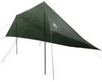 vidaXL Fahrzeugmarkise mit Dach Armeegr&uuml;n 518 x 580 x 215 cm