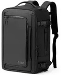 Tech-Protect Defender S50 Rucksack f&uuml;r Ryanair & Wizzar, 20 l Laptop, Schwarz