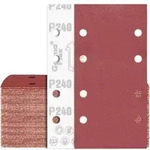 Schleifpapier 80 St&uuml;ck 93x185mm Klett 240 8 Loch P240