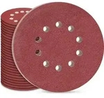 Schleifpapier 225mm Klett 30 St&uuml;ck K&ouml;rnung P120 10 Loch