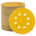 Schleifscheiben 125mm Klett 240 8Loch 100 St&uuml;ck K&ouml;rnung 240