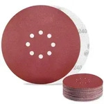 Schleifpapier 225mm Klett 240 K&ouml;rnung 30St&uuml;ck 8 Loch P240 30PCS