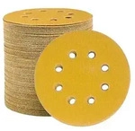 Schleifpapier 125mm Klett 8 Loch 100 St&uuml;ck K&ouml;rnung 100