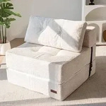 MAXYOYO Klappsofa Mit Schlaffunktion, Wandelbares Schlafsofa Mit Hochdichtem