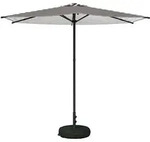 vidaXL Garten-Sonnenschirm 270 x 270 cm Polyester Rechtwinklig
