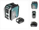 Makita DMR 115 G1 Akku Baustellenradio 12V - 18V Bluetooth DAB+ IP65- + 1x Akku 6,0