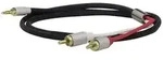 Dynavox 207386 207386 Cinch Audio Adapter [1x Klinkenstecker 3.5 mm - 2x