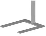 LTS Licht&Leuchten Leuchtenfu&szlig; ZBB 002 si