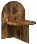 vidaXL Nachttisch Ger&auml;ucherte Eiche 48 x 49 x 65 cm Holzwerkstoff