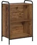vidaXL B&uuml;cherregal 55,5 x 33 x 174 cm Holzwerkstoff Altholz