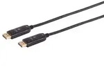 Displayportkabel-Optisches DisplayPort Kabel, Rev1, 8K, 15m