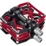 Fahrradpedale MTB BMX CNC Alu CrMo 9 16 Zoll Rot