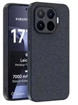 Fitudoos H&uuml;lle f&uuml;r Xiaomi 17T Pro, Kohlefaser, sto&szlig;fest, schwarz