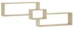 vidaXL Wandregal Sonoma-Eiche 158 x 17 x 53 cm Holzwerkstoff