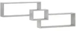 vidaXL Wandregal Betongrau 158 x 17 x 53 cm Holzwerkstoff