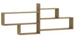 vidaXL Wandregal Artisan-Eiche 168,5 x 17 x 68 cm Holzwerkstoff