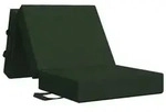 vidaXL Klappsofa Bett 75 x 63 x 45 cm Dunkelgr&uuml;n