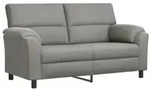 vidaXL Sofa Hellgrau 174 x 85 x 93 cm Samt