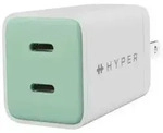 Targus HyperJuice - Netzteil - GaN - 45 watt - 2 Ausgabeanschlussstellen (2 x