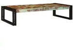 vidaXL Badregal f&uuml;r Mehrfarbig 100 x 50 x 23 cm Massives Altholz
