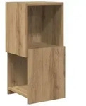 vidaXL Eckschrank Artisan-Eiche 30,5x30x65cm Holzwerkstoff