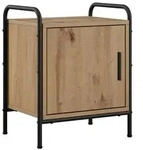 vidaXL Nachttisch Artisan-Eiche 40 x 30 x 50 cm Holzwerkstoff