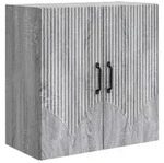 vidaXL Wandschrank Grau Sonoma 59 x 31 x 60 cm Holzwerkstoff