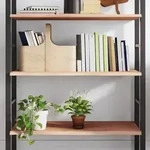 vidaXL Wandregal 100x50x2 cm Massivholz Eiche Unbehandelt